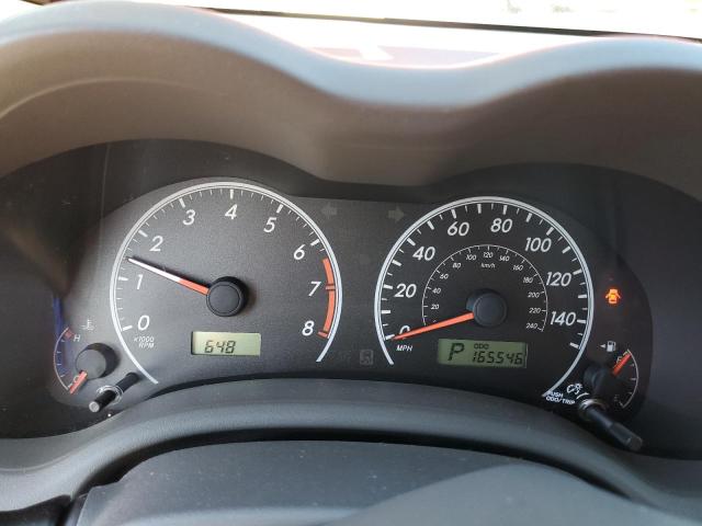 1NXBU40E89Z036181 - 2009 TOYOTA COROLLA LE BASE RED photo 9