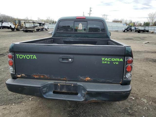 5TEHN72N02Z093711 - 2002 TOYOTA TACOMA DOUBLE CAB GREEN photo 6