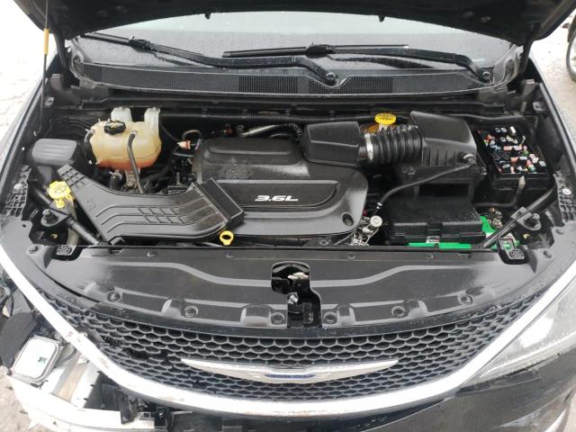 2C4RC1BG0HR503169 - 2017 CHRYSLER PACIFICA TOURING L BLACK photo 12