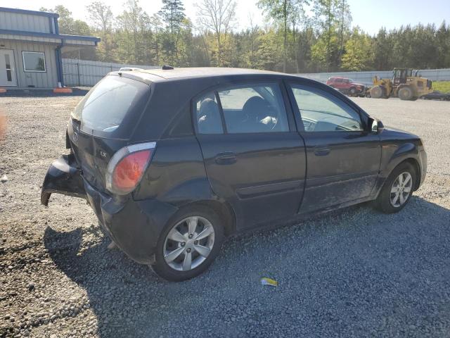 KNADH5A30B6827509 - 2011 KIA RIO BASE BLACK photo 3