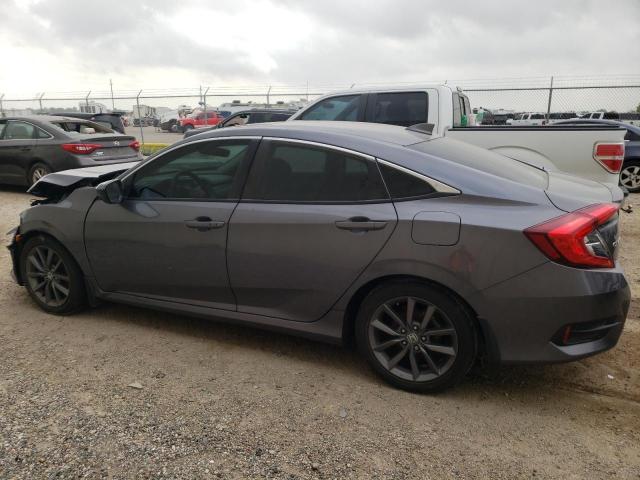 19XFC1F72LE020662 - 2020 HONDA CIVIC EXL GRAY photo 2