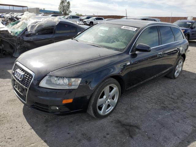 WAUKH74F78N152085 - 2008 AUDI A6 AVANT QUATTRO BLUE photo 1