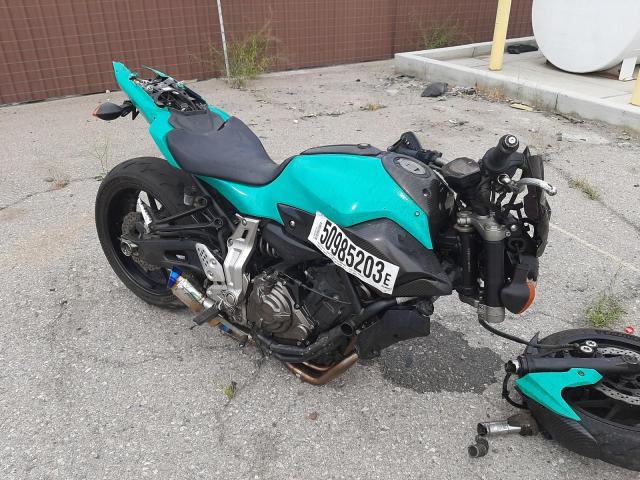 JYARM06Y1FA000922 - 2015 YAMAHA FZ07 C TURQUOISE photo 1