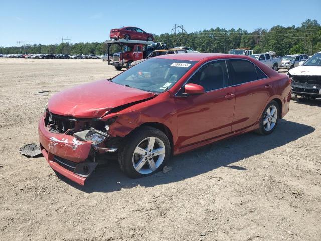 4T1BF1FK8EU815340 - 2014 TOYOTA CAMRY L RED photo 1