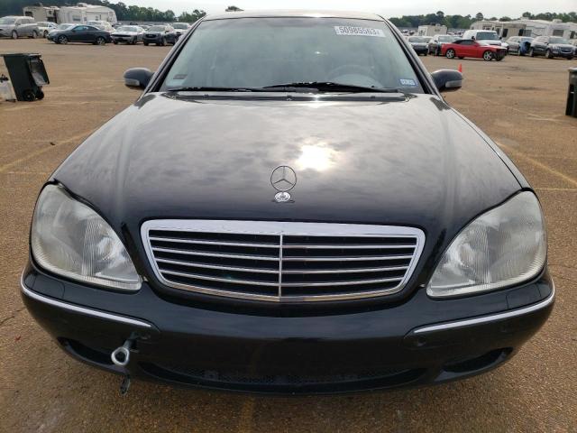 WDBNG75J1YA079744 - 2000 MERCEDES-BENZ S 500 BLACK photo 5