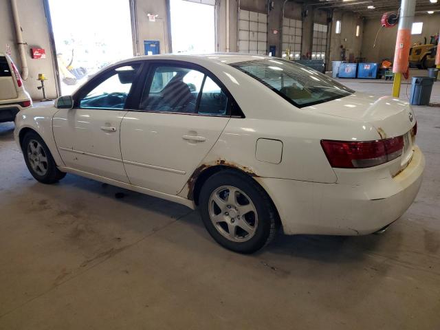 5NPEU46F67H167716 - 2007 HYUNDAI SONATA SE WHITE photo 2