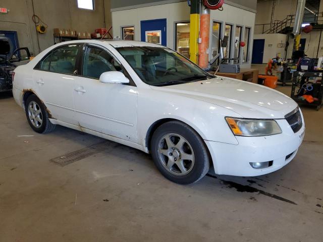 5NPEU46F67H167716 - 2007 HYUNDAI SONATA SE WHITE photo 4