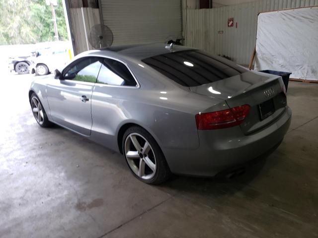 WAUVFAFR3AA015391 - 2010 AUDI A5 PRESTIGE SILVER photo 2