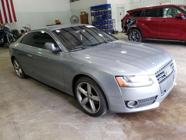 WAUVFAFR3AA015391 - 2010 AUDI A5 PRESTIGE SILVER photo 4