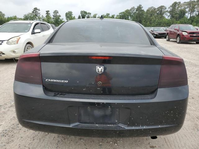 2B3KA43R18H102245 - 2008 DODGE CHARGER BLACK photo 6