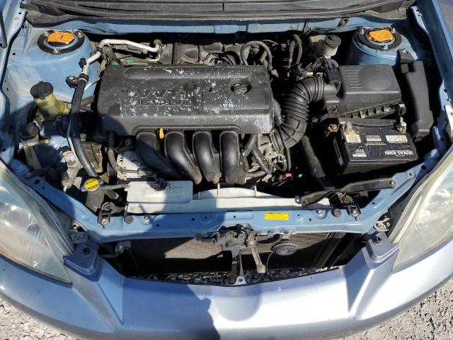 2T1KR32E66C572908 - 2006 TOYOTA COROLLA MA XR BLUE photo 11