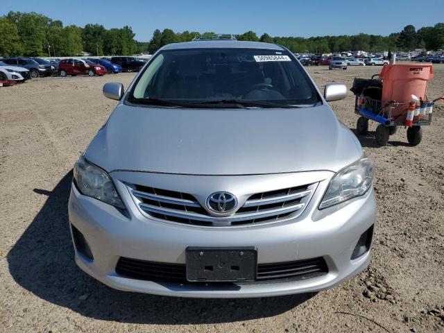 5YFBU4EEXDP220475 - 2013 TOYOTA COROLLA BASE SILVER photo 5