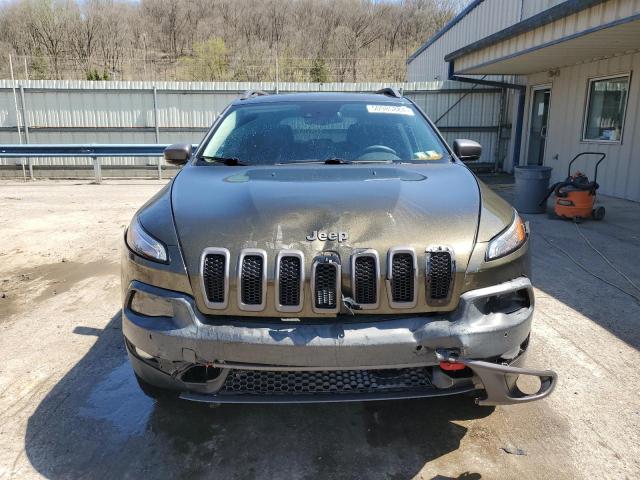 1C4PJMBS2FW501186 - 2015 JEEP CHEROKEE TRAILHAWK მწვანე ფოტო 5