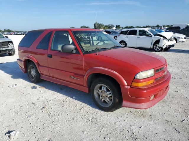 1GNCS18W12K180819 - 2002 CHEVROLET BLAZER RED photo 4