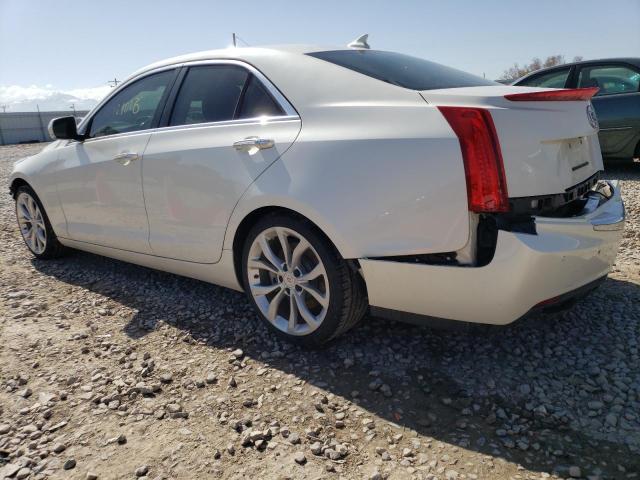 1G6AE5SX1D0154528 - 2013 CADILLAC ATS PREMIUM WHITE photo 2