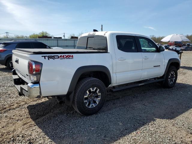 3TMCZ5AN3PM638390 - 2023 TOYOTA TACOMA DOUBLE CAB WHITE photo 3