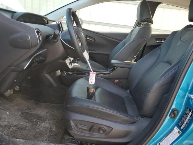 JTDKARFP9J3092434 - 2018 TOYOTA PRIUS PRIM 蓝色 照片 7