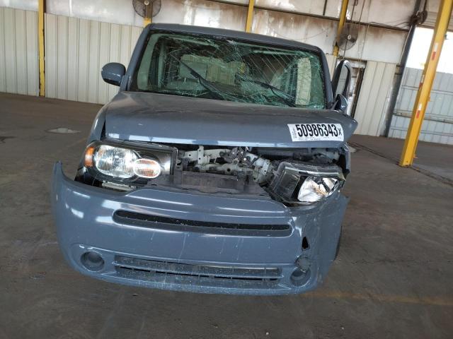 JN8AZ2KRXDT305063 - 2013 NISSAN CUBE S GRAY photo 5