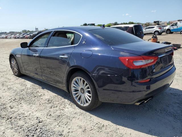 ZAM56RRA3E1095087 - 2014 MASERATI QUATTROPOR S BLUE photo 2