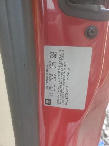 1G6DJ1E35D0131151 - 2013 CADILLAC CTS PERFORMANCE COLLECTION წითელი ფოტო 12