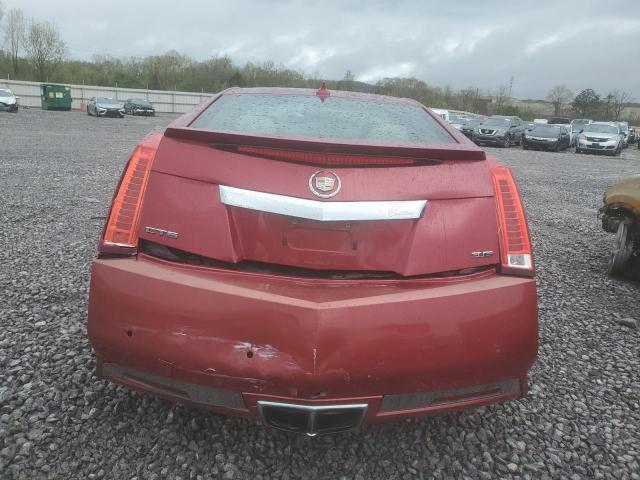 1G6DJ1E35D0131151 - 2013 CADILLAC CTS PERFORMANCE COLLECTION წითელი ფოტო 6