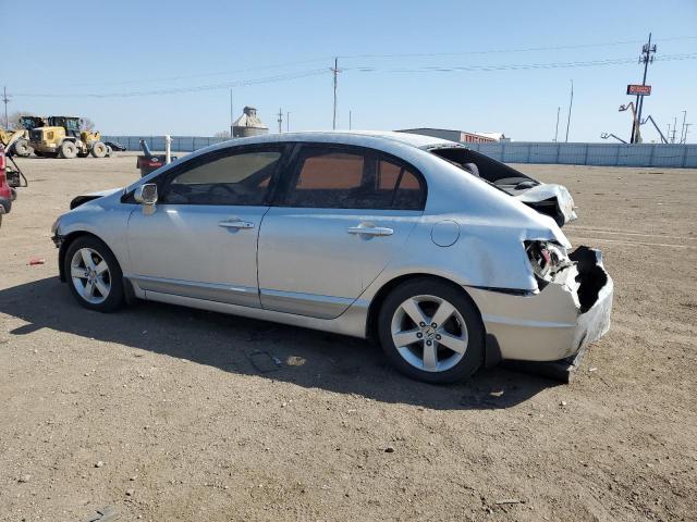 2HGFA16639H332937 - 2009 HONDA CIVIC LX-S SILVER photo 2