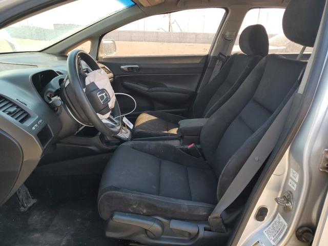 2HGFA16639H332937 - 2009 HONDA CIVIC LX-S SILVER photo 7