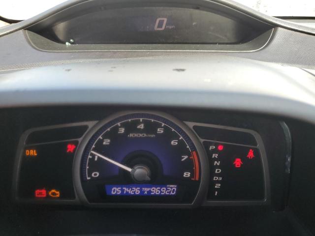 2HGFA16639H332937 - 2009 HONDA CIVIC LX-S SILVER photo 9