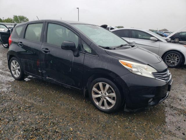 3N1CE2CP3EL374022 - 2014 NISSAN VERSA NOTE S BLACK photo 4