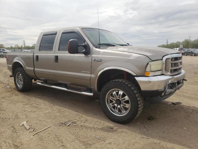 1FTNW21P53EC53219 - 2003 FORD F250 SUPER DUTY TAN photo 4