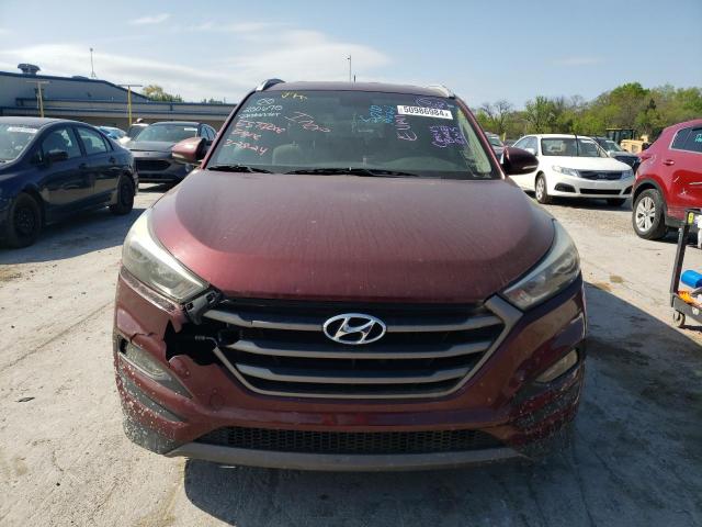 KM8J33A23GU230675 - 2016 HYUNDAI TUCSON LIMITED BURGUNDY photo 5