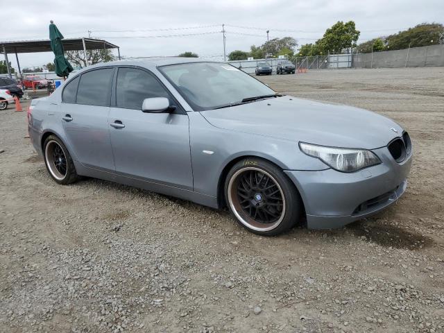 WBANB53547CP08388 - 2007 BMW 550 I GRAY photo 4