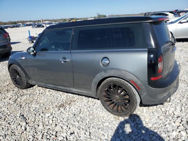 WMWMM335X8TP87724 - 2008 MINI COOPER S CLUBMAN GRAY photo 2