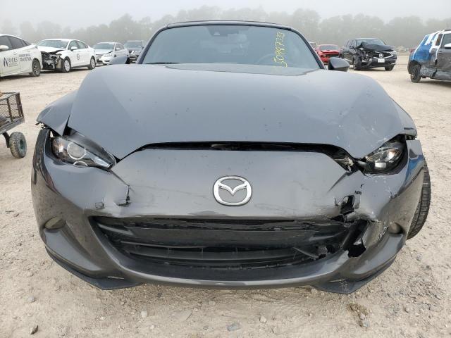 JM1NDAD77J0202360 - 2018 MAZDA MX-5 MIATA GRAND TOURING GRAY photo 5