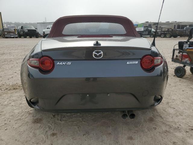 JM1NDAD77J0202360 - 2018 MAZDA MX-5 MIATA GRAND TOURING GRAY photo 6