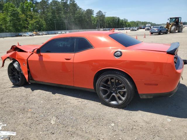 2C3CDZFJ3NH151623 - 2022 DODGE CHALLENGER R/T SCAT PACK ORANGE photo 2
