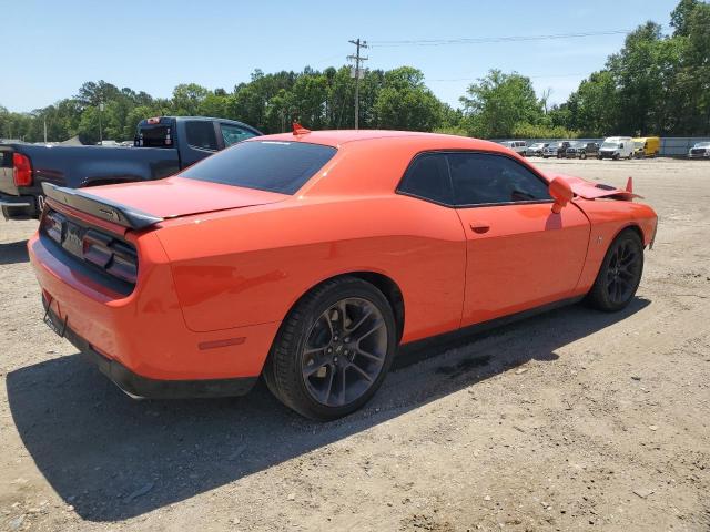 2C3CDZFJ3NH151623 - 2022 DODGE CHALLENGER R/T SCAT PACK ORANGE photo 3