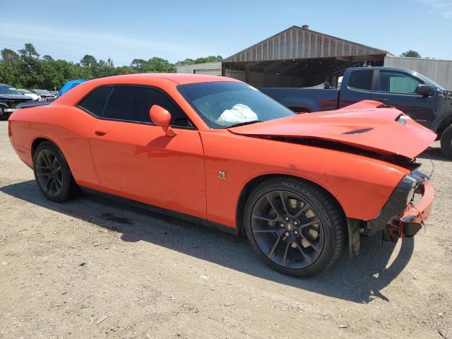 2C3CDZFJ3NH151623 - 2022 DODGE CHALLENGER R/T SCAT PACK ORANGE photo 4