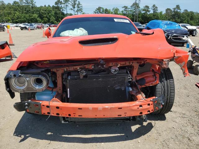 2C3CDZFJ3NH151623 - 2022 DODGE CHALLENGER R/T SCAT PACK ORANGE photo 5