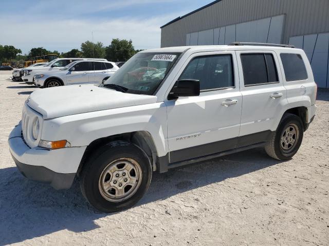 1C4NJRBB5FD412003 - 2015 JEEP PATRIOT SPORT WHITE photo 1