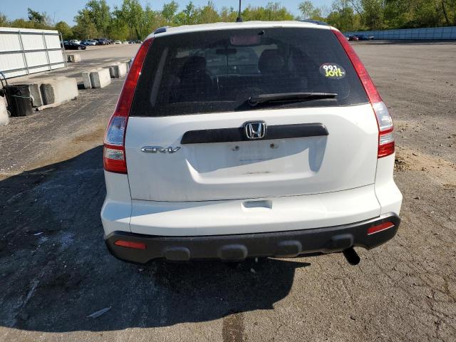 3CZRE38399G700126 - 2009 HONDA CR-V LX WHITE photo 6