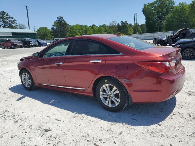 5NPEB4AC9CH341842 - 2012 HYUNDAI SONATA GLS RED photo 2