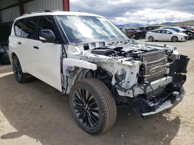 JN8AZ2AE4M9267812 - 2021 INFINITI QX80 LUXE WHITE photo 4