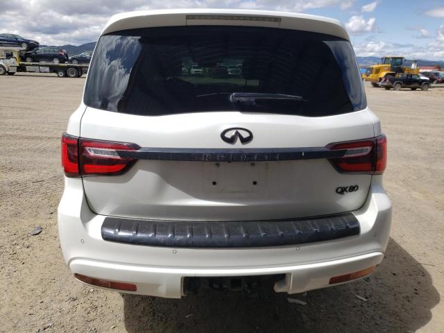 JN8AZ2AE4M9267812 - 2021 INFINITI QX80 LUXE WHITE photo 6