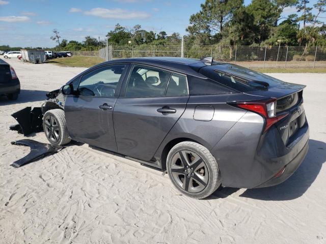 JTDKARFU7L3106419 - 2020 TOYOTA PRIUS L GRAY photo 2