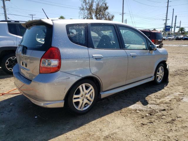 JHMGD38667S037757 - 2007 HONDA FIT S 灰色 照片 3