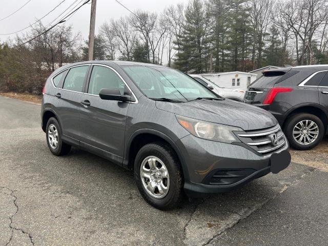 2HKRM4H36DH661798 - 2013 HONDA CR-V LX GRAY photo 1