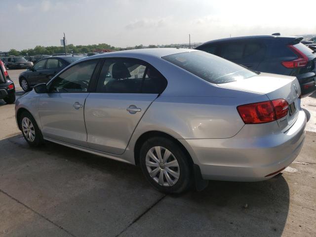 3VW2K7AJ5EM218956 - 2014 VOLKSWAGEN JETTA BASE 银色 照片 2