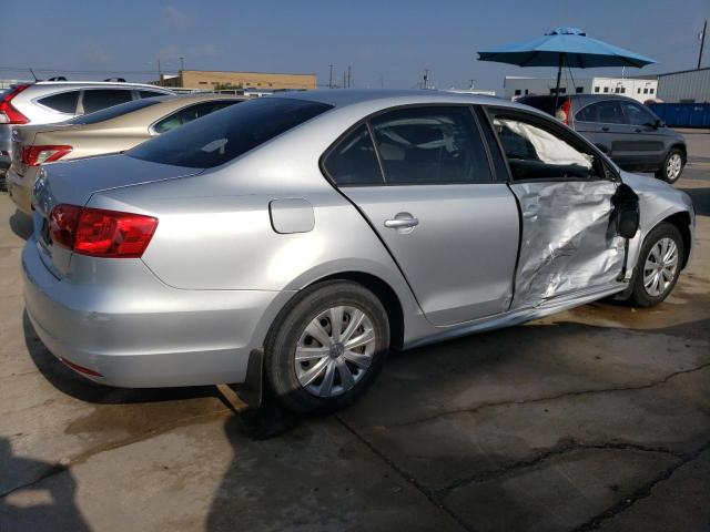 3VW2K7AJ5EM218956 - 2014 VOLKSWAGEN JETTA BASE 银色 照片 3