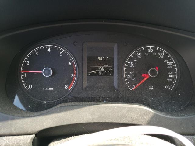 3VW2K7AJ5EM218956 - 2014 VOLKSWAGEN JETTA BASE 银色 照片 9